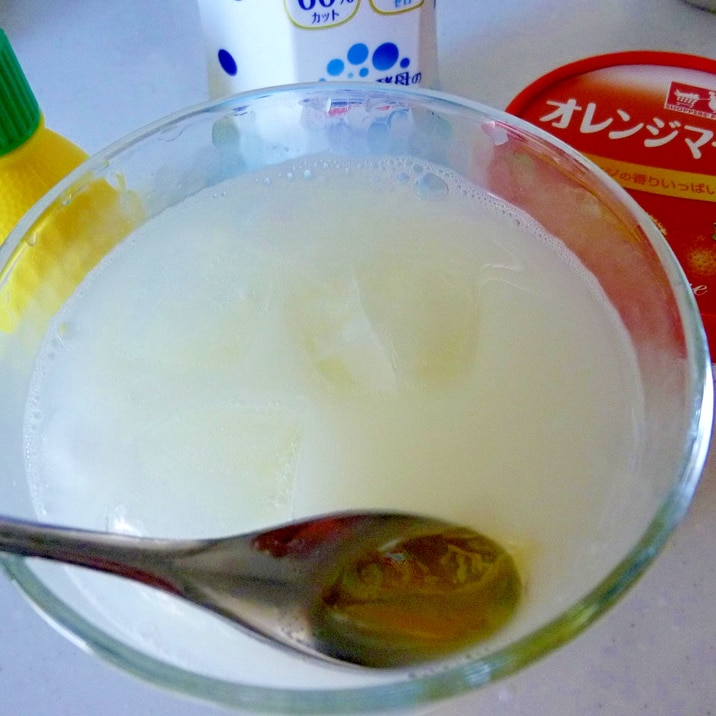 ☆フルーティー♪ オレンジ&レモンカルピス☆